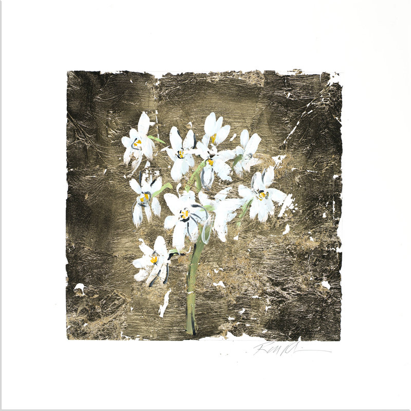Gold & Narcissus Print