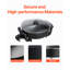 Hot pot électrique 5 L anti-adhésif Shabu-shabu avec séparateur pour 6-10 personnes