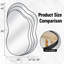 Irregular Unique Shaped Wall Mirror, Asymmetrical Mirrors, Cloud Mirror, Wavy Mirror, Morden Wavy Wall Mirror For Entryway Living Room Bedroom Bathroom-1687980566-1682652254