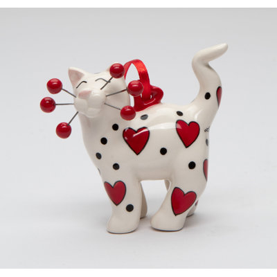 The Holiday Aisle® Ceramic Animals Hanging Figurine Ornament 