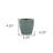 Blue Ceramic 22 Ounce Striped Round Distressed Pot Planter