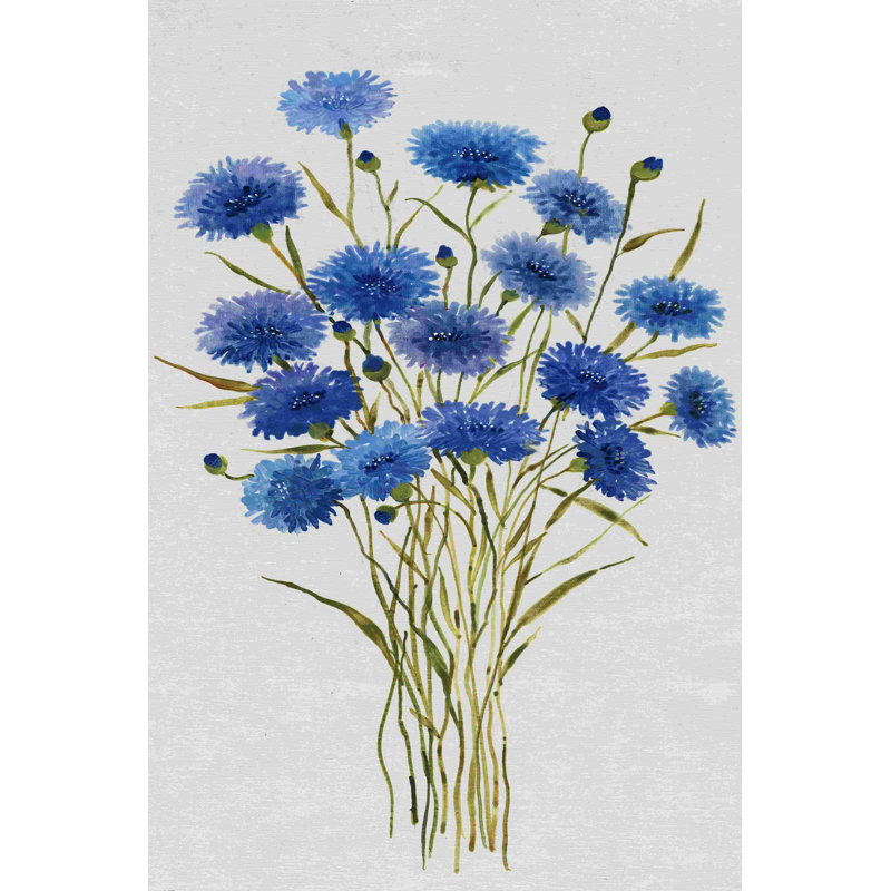 " Cornflower Patch I " by Timothy O' Toole, 36" H x 24" W  