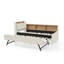 Lit de jour simple avec lit gigogne-742623483