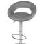 Cartwright Swivel Upholstered Adjustable Height Counter Stool with Metal Frame-42655709
