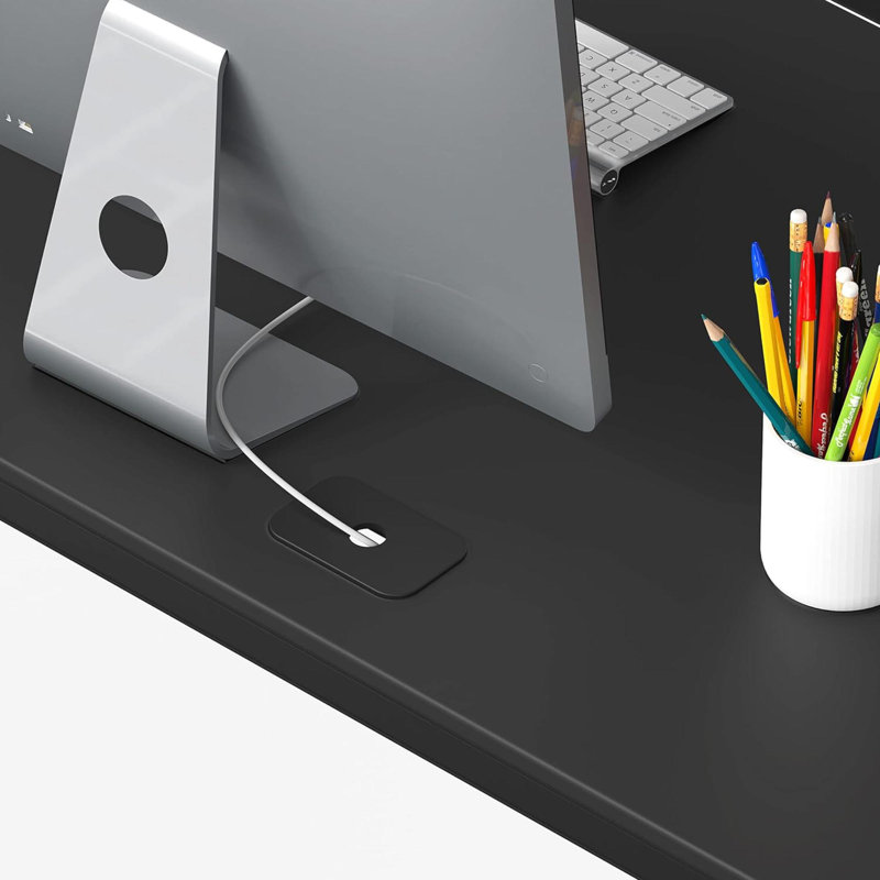 Markesia Computer Desk, Black