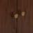 Zoe 30'' Single Bathroom Vanity Base Only in Walnut Finish
