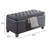 Tufted With Storage Function Bench