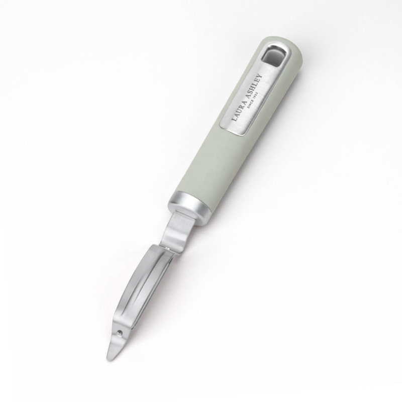 Laura Ashley Stainless Steel Peeler, Silver