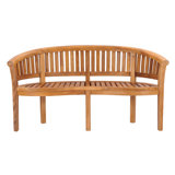 Peanut Teak Garden Bench