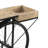 73'' Solid Wood Top Console Table