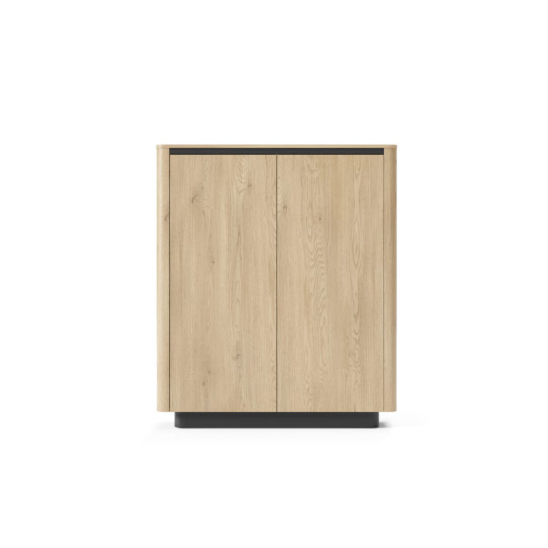 Takuya 113cm W Manufactured Wood Bedside Table