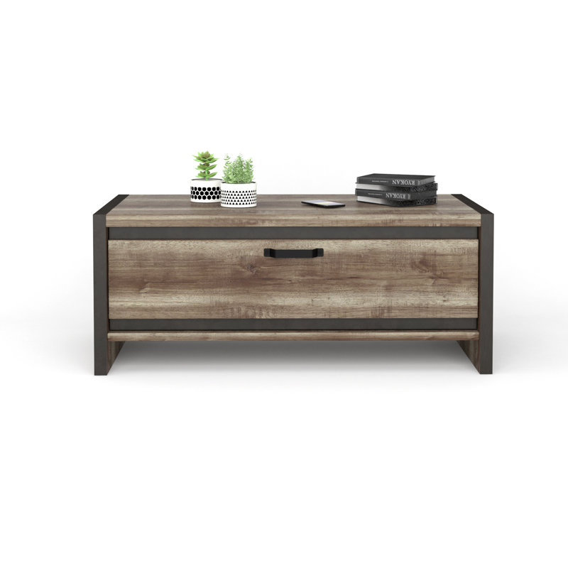 Wyler Block Coffee Table with Storage