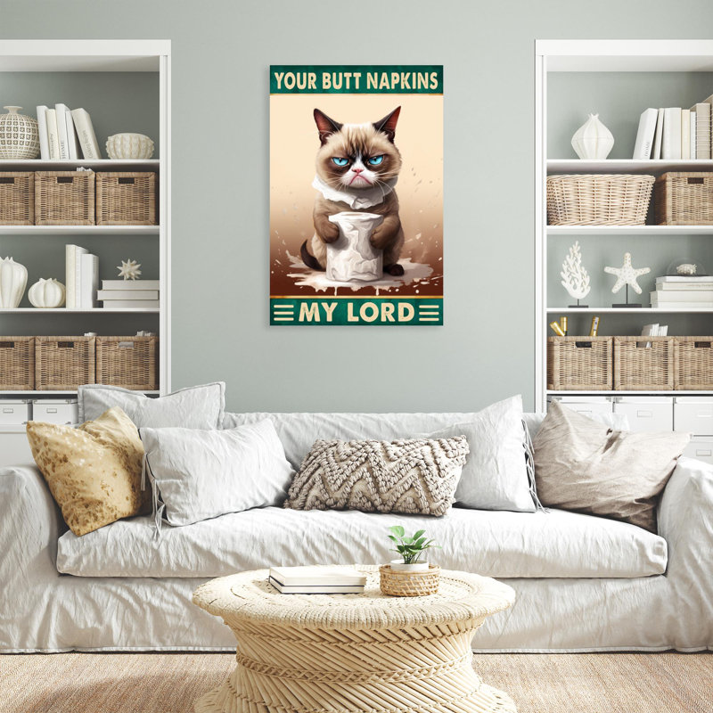 Impression sur toile, "Grumpy", H 36 po x l 24 po x P 1,25 po