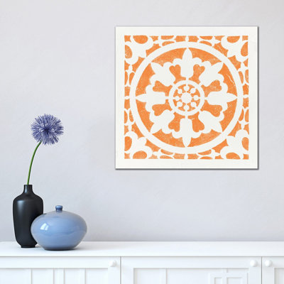 Hacienda Tile II by Moira Hershey - Wrapped Canvas Gallery-Wrapped Canvas Giclée