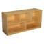 5 Compartment Manufactured Wood Shelving Unit