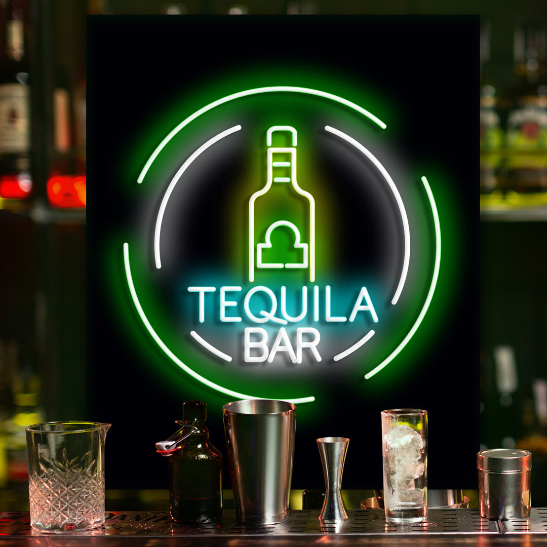 Neon Sign Tequila Bar Wall Décor