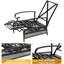 Chaise de patio inclinable avec coussins Baldewijn-296323860