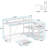 55" L-Shaped Desk - Space-Saving Corner Workstation-1898826444