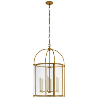 Chapman & Myers Riverside Medium Round Lantern