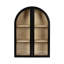 Armoire arquée en bois pour rangement mural-818859946