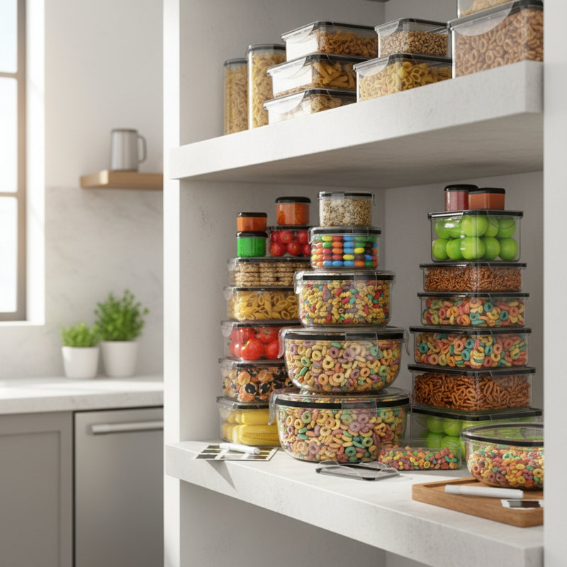 44 piece Storage Containers with Lids, Food Storage Containers with Airtight Lids 22 containers and 22 lids (22 Pack)