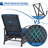 Brysten Powder Coated Steel Outdoor Lounge Chair-1777535820