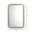 Wood Flat Wall Mirror