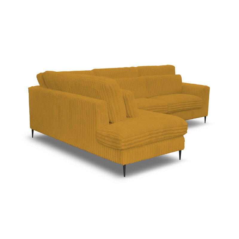 Edelare 4 Seater Corner Sofa , Left, Mango