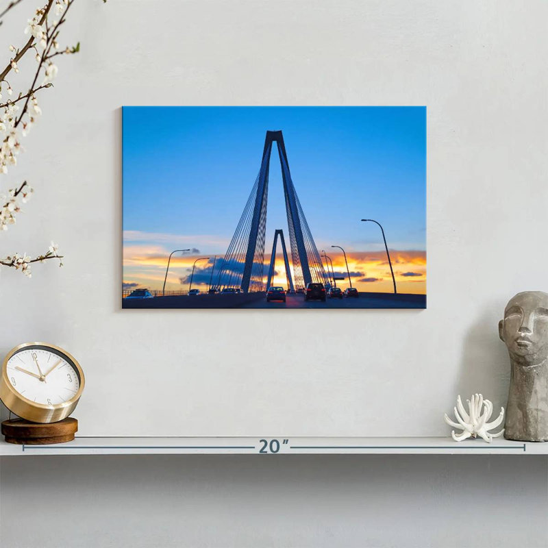 Lilie Cooper River Bridge, 8" H x 12" W