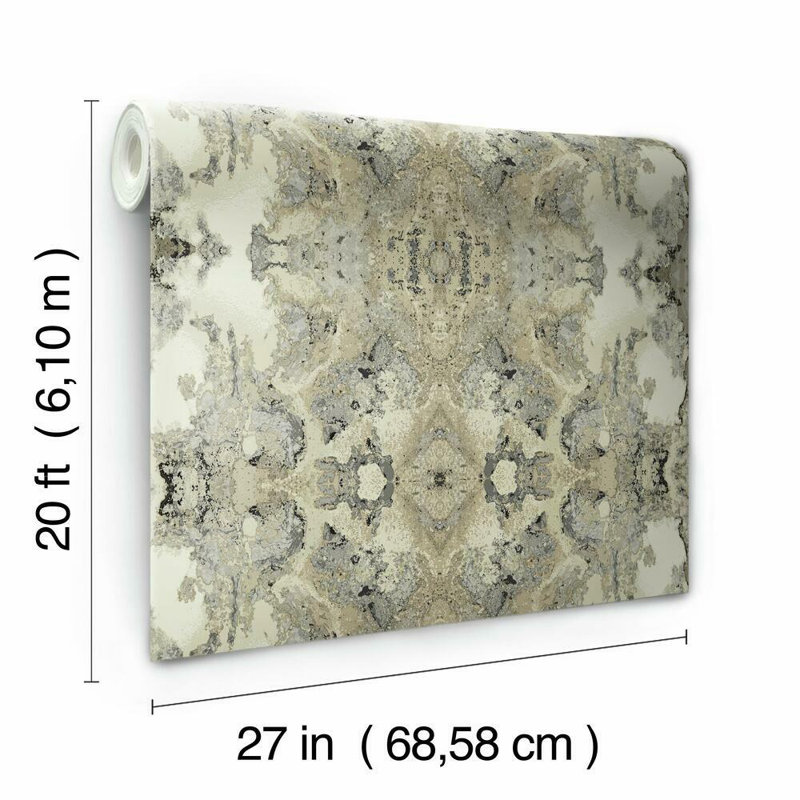 Peel & Stick Wallpaper Roll, Ivory