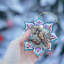 Snowflake Wooden Ornaments By G. Debrekht-123144286