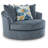Gwenith Upholstered Swivel Accent Chair-96687522