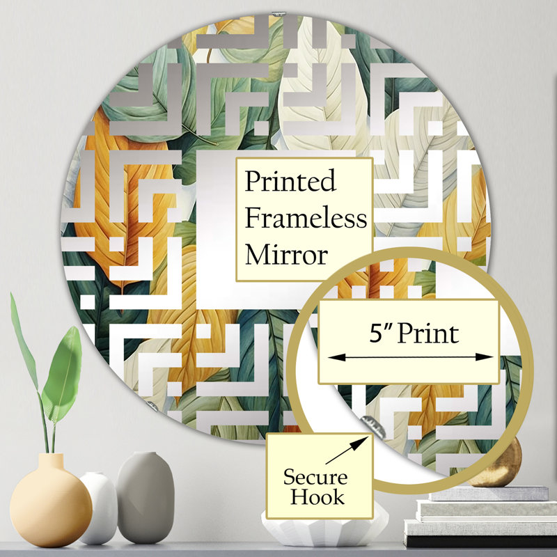 Giuseppe Circle Mirror, 23.6" x 23.6"