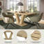 Tavaris Oak Dining Table-1984766505