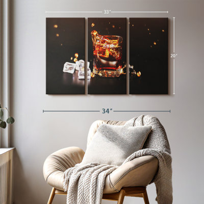 «Cold Whiskey Drink» sur toile