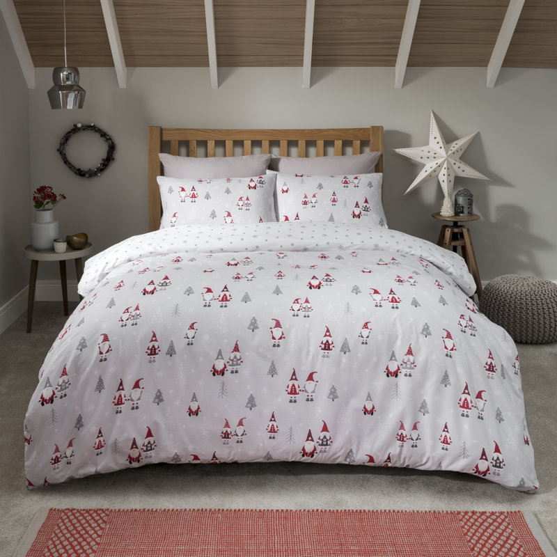 Cristobal Polyester No Pattern Duvet Cover Set with Pillowcases, Single - 1 Standard Pillowcase