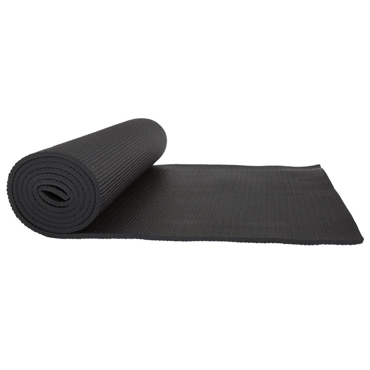 Wakeman Outdoors Non-Slip Yoga Mat with Alignment Marks