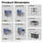Baili 7 - Person Outdoor Seating Group With Cushions-112577024