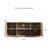60'' Fluted TV Stand, Console Table, Modern Curved TV Stands with Water Wave Shaped Door-1030367241