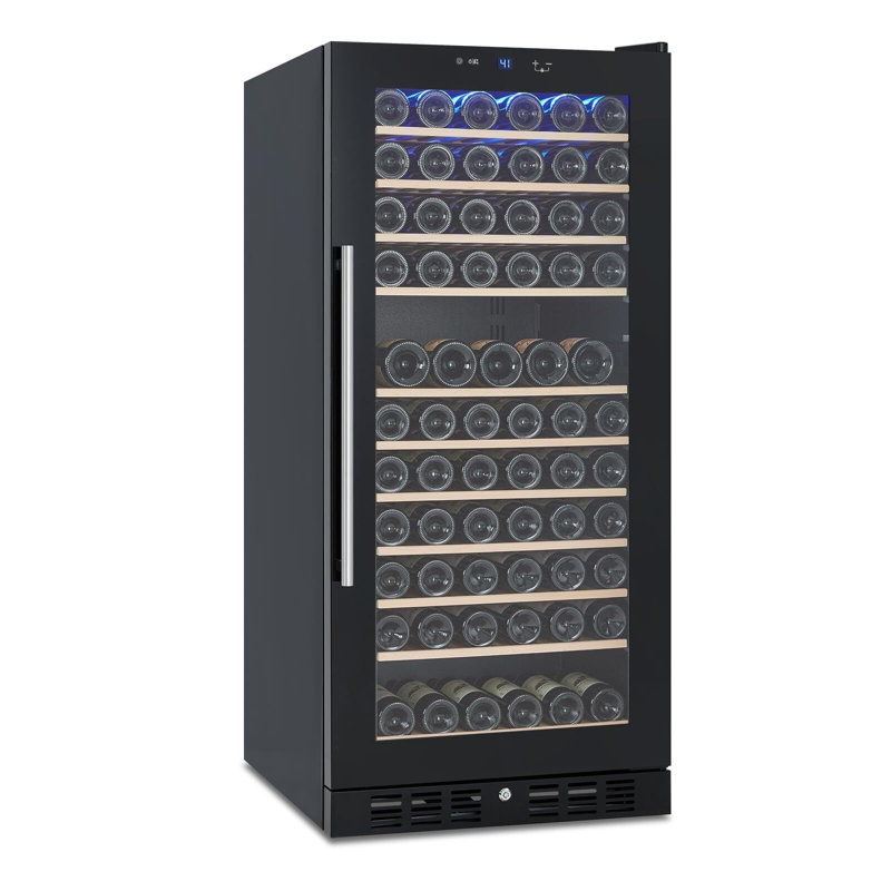 Refroidisseur à vin et à boissons autoportant avec thermoélectrique à contrôle de température numérique 40-66 ℉
