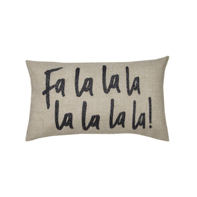Embroidered Throw Pillow
