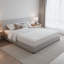 Matelas pleine grandeur Aysa, mousse mémoire, housse en polyester blanc, 8 pouces-131278008-131278010