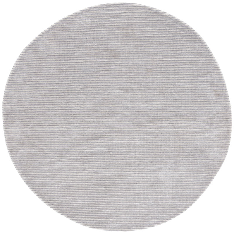 Lineke Performance Performance Striped Rug, Round 6'