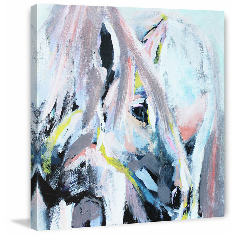Claudia Schoen - Wrapped Canvas Painting, 122cm H x 122cm W