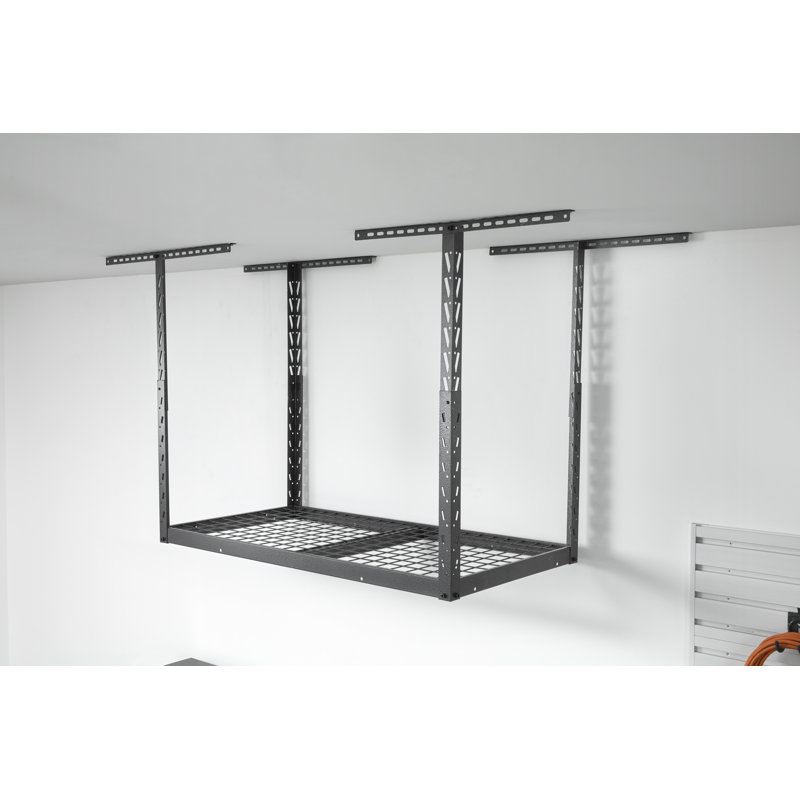 Overhead Gearloft Storage Rack 2 X 4, Hammered Granite