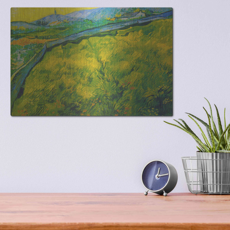 «Seed Field At Sunrise» par MASTERS, H 12 po x l 16 po