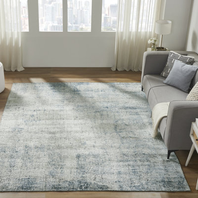Elements Ocean Haze Handmade Area Rug