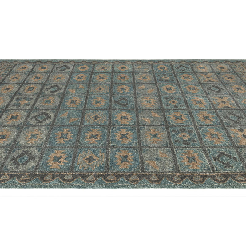 Allison Hand Tufted Wool Indoor Rug, Rectangle 2' x 3'