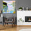  «Chauncey Creek» par Kathleen Robbins, art mural en verre acrylique, 24 po x 24 po-1686817291