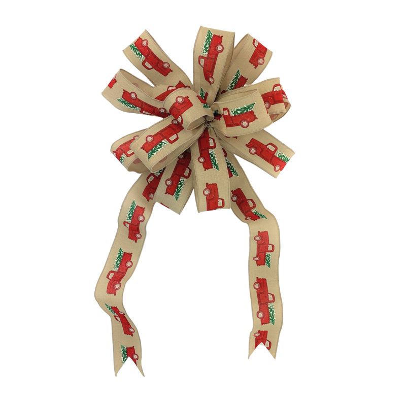 Jivonnee 15 "Bow avec 22-26" de longues queues et des bords câblés
